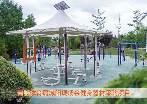 青島市體育局城陽現場會健身器材